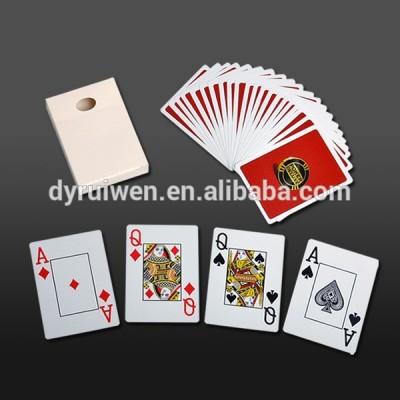 casino plastic poker card