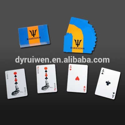 100% plastic playing cards