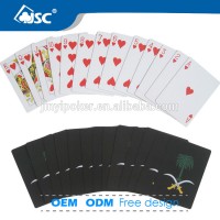 Custom High Quality 100% New Eco-friendly Plastic Playing Cards