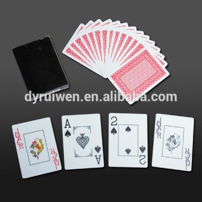 wholesale custom plastic coated playing cards