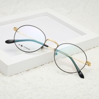 Titanium Glasses Vintage Round Eyewear Myopia Optical Prescription Brand Designer Eyeglasses Frame Women 0135